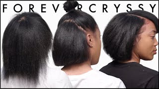 TRIM REALLY BAD ENDS  NATURAL HAIR DAMAGE [upl. by Allveta650]