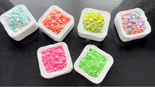 ASMR baking soda pebbles bombs  sifting [upl. by Nepets]