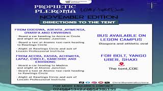 NOVEMBER PROPHETIC PLEROMA INPERSON [upl. by Gschu]