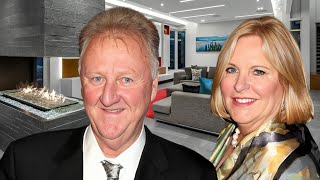 Larry Birds 2Wives 3Kids Age House Net Worth Coaching Career amp Lifestyle [upl. by Maryn879]