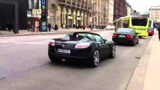 LOUD Opel GT acceleration in Hamburg [upl. by Naibaf]