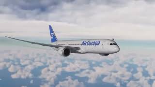 Air Europa Flight 045  Extreme Turbulence Animation [upl. by Atsirk]