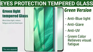 UNBOXING AND INSTALLED GREEN LIGHT TEMPERED GLASS [upl. by Sisak]