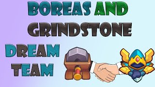 Boreas  Grindstone smashing Mobs  Rush Royale [upl. by Eenimod]