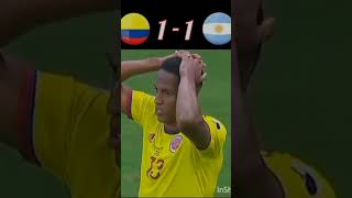 Argentina vs Colombia penalty shortout 2024 viral  short power play [upl. by Llenreb]