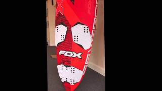 Severneshop initial thoughts on the NEW severne Fox windsurf board [upl. by Ariamoy]