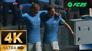 FC25 4K  Manchester City vs Fulham  Premier League  FtHaalandAdama Traoré  4kgameplay [upl. by Rivi]