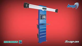 Hofmann wheel alignment machine for car [upl. by Merridie]