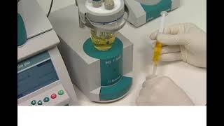 Metrohm KF Titration Liquid Sample 40 [upl. by Leirud]