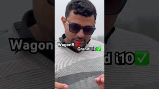 WagonR cancel kerke Grand i10 li WagonR vs grandi10  marutisuzuki hyundai youtubeshorts cng [upl. by Furnary]