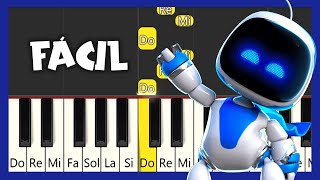 ASTRO BOT  TUTORIAL DE PIANO FÁCIL  EASY PIANO [upl. by Arline]