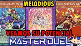 Master Duel El Mejor Deck Melodious Veamos Su Potencial YuGiOh TeamSetoX Combos [upl. by Younger]