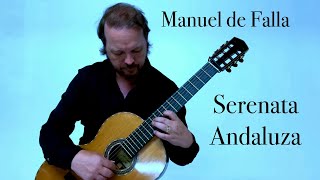 Manuel de Falla  Serenata Andaluza arranged for guitar by Alan Mearns guitar  Zebulon Turrentine [upl. by Elkcim]