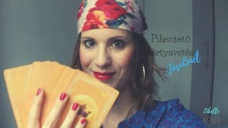 Magyar ASMR szerepjáték Puha hangú jósnő kártyát vet Fortune Teller roleplay in HUN [upl. by Otanod]