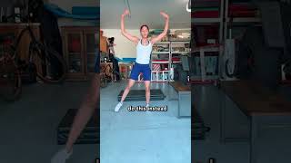 Struggling with traditional jumping jacks 👇 workout homeworkout shorts [upl. by Lowndes]