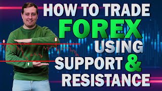 How To Trade Forex Using Support and Resistance [upl. by Adnohsirk]