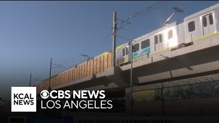 New Metro station opens near LAX [upl. by Arraes761]