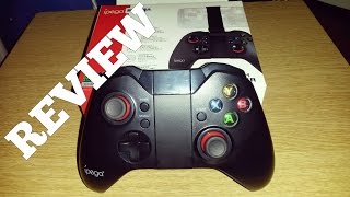 iPega PG9037 Bluetooth Gaming Controller  Review  How To Connect  Android amp iOS [upl. by Noved516]