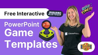 Free Interactive amp Editable PowerPoint Game Templates [upl. by Chaing]