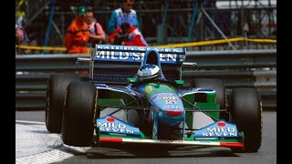 Grande Prêmio de Mônaco 1994 2° treino de classificação 1994 Monaco Grand Prix 2nd Qualifying [upl. by Jotham]