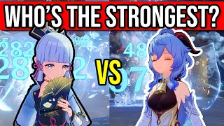 DPS SHOWDOWN Ayaka vs Ganyu Whos the TOP 5★ CRYO DPS Genshin Impact [upl. by Jarrell]