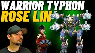 War Robots Warrior Typhon With New legendary Pilot Rose Lin WR MK2 Awesome fun games [upl. by Ayote]