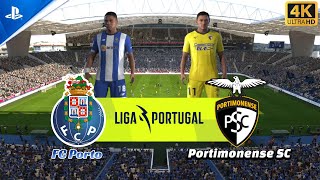 FC Porto VS Portimonense SC  LIGA PORTUGAL  PS5  4K [upl. by Rhona6]