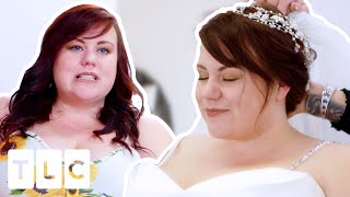 Bride Changes Her Mind On Dress Still MidAppointment  Curvy Brides Boutique [upl. by Leisam]