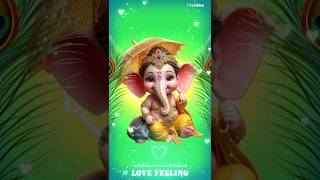 🕉 Ganpati Nomo Namah4K Short Video viralvideo shortvideo sorts love video [upl. by Akemehc]