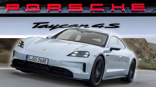 2025 Porsche Taycan 4S in Ice Metallic Grey [upl. by Yendirb]