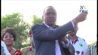 President Uhuru Kenyatta seeks support from the Ukambani electorate [upl. by Roshelle669]