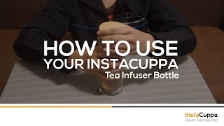 How To Use Your InstaCuppa Tea Infuser Bottle [upl. by Ekyt]