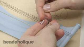 How to Use the Jewel Loom Beading Loom [upl. by Eicyac315]