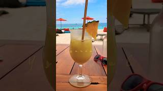 Virgin Piña Colada 🍹 🍍 🥥 beholdbohol beachvibes panglaobohol beachlife oceanica [upl. by Itsirk]