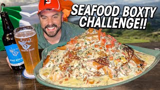 Wild Atlantic Way 3kg Irish Seafood Fish Boxty Challenge in Bantry Ireland [upl. by Morville733]