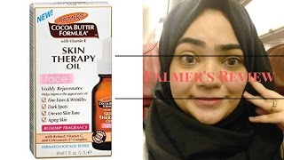 Palmers Cocoa Butter Skin Therapy Oil Face Review [upl. by Einahc]