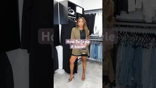 How To Style A Blazer  blazer grwm grwmoutfit fashion fashioninspiration fashionstyle [upl. by Portwin]