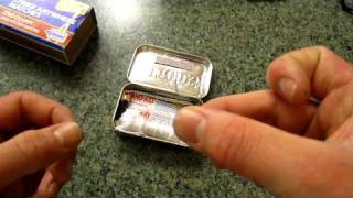 The few necessary items for any altoid survival tin [upl. by Azmuh]