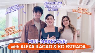 ALEXA ILACAD AND KD ESTRADAS MINIMAKEOVER  DR VICKI BELO [upl. by Winnah]