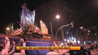 Caida de la VirgenSan Vicente del Raspeig  Throw in procession to Our Lady of Sorrows [upl. by Amitie259]