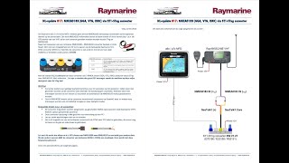 Jos Boone Watersport  Sessie 3 VHF koppelen via SeaTalk NMEA0183 [upl. by Ellary932]