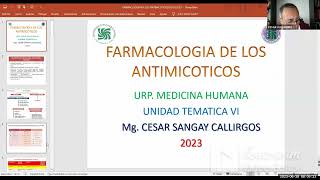 Antimicóticos y antiparasitarios  Farmacología  Unidad VI  sem 14 [upl. by Naujyt]