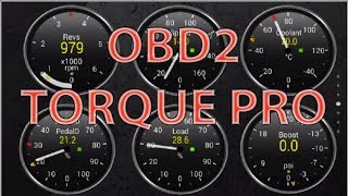 OBD2 Bluetooth Adapter Torque Pro App Review [upl. by Ciaphus]