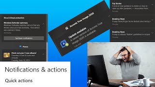 How To Control Notifications In Windows 10 [upl. by Einotna]