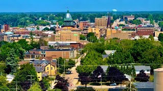 Beautiful Downtown Manitowoc Wisconsin [upl. by Rattray188]