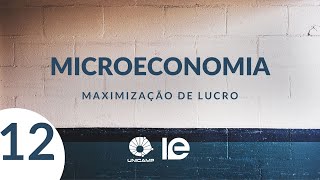 Microeconomia  Aula 12  Maximização de Lucro [upl. by Andriette]