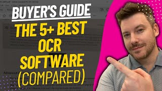 TOP 5 BEST OCR SOFTWARE  OCR Tool Review 2023 [upl. by Notsur863]