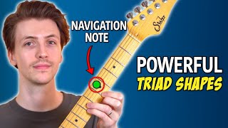 The 4 Triad Shapes Every Guitarist Should Start With  Guitar Chord Lesson [upl. by Ahcirt]