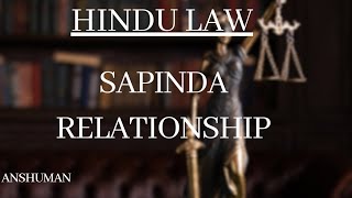 SAPINDA RELATIONSHIP  HMA 1955 [upl. by Rodrigo]