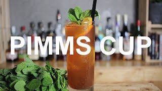 Pimms Cup Cocktail Recipe  REFRESHING [upl. by Hayman]